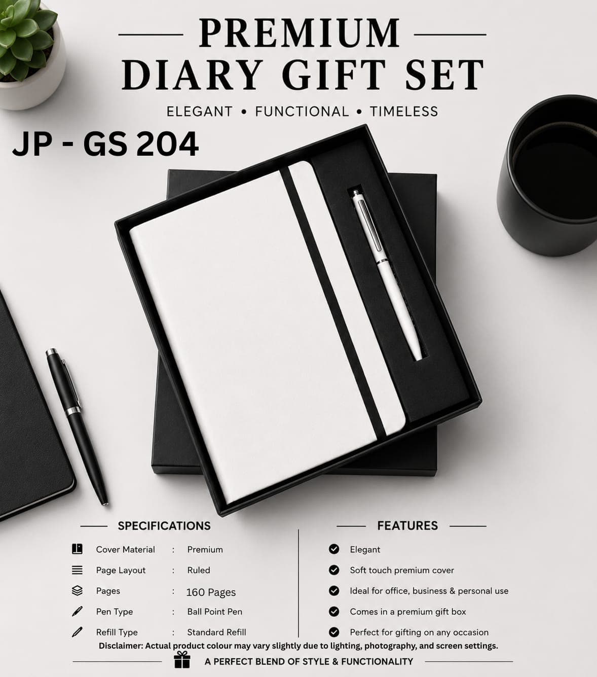 2-in-1 Diary Gift Set GS 204