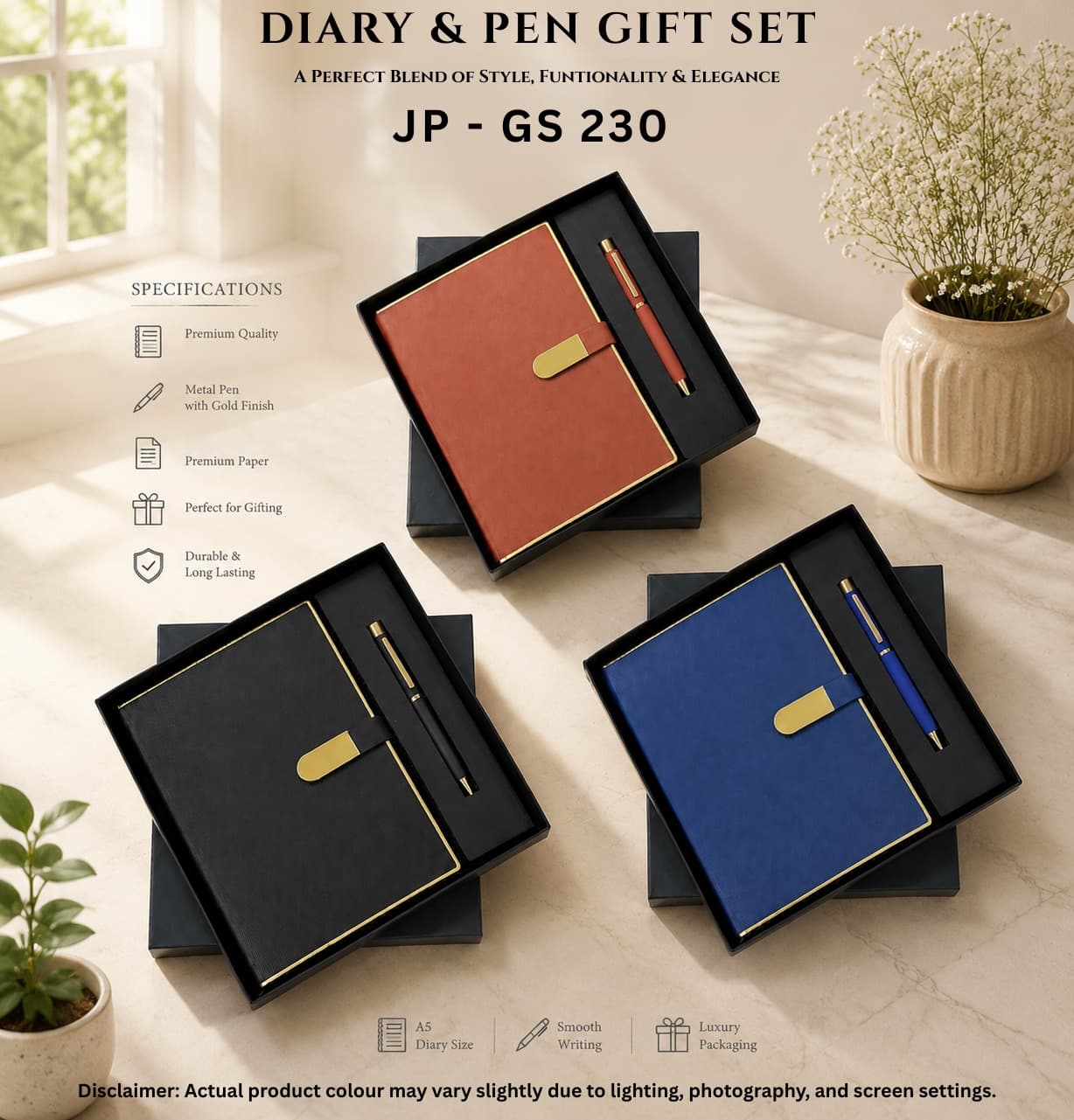 2-in-1 Diary Gift Set GS 230