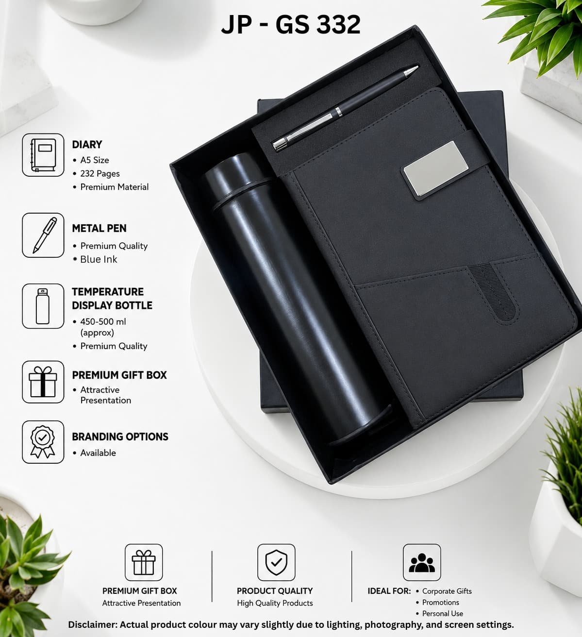 3-in-1 Diary Gift Set GS 322