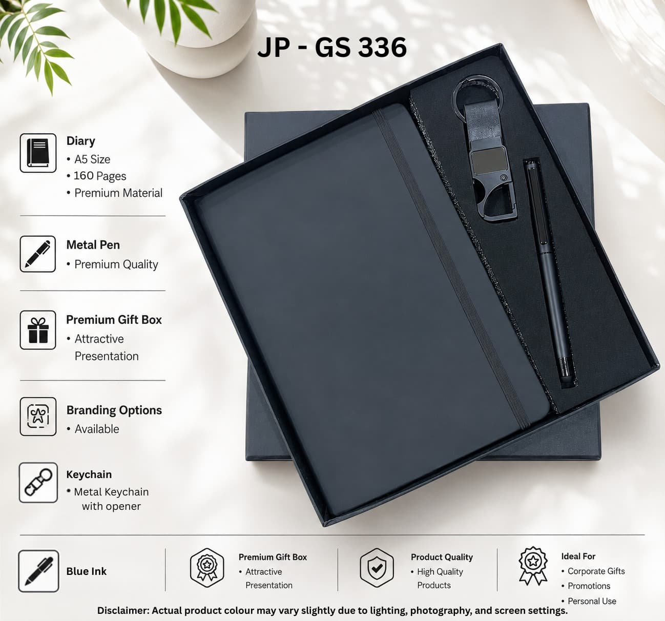 3-in-1 Diary Gift Set GS 336