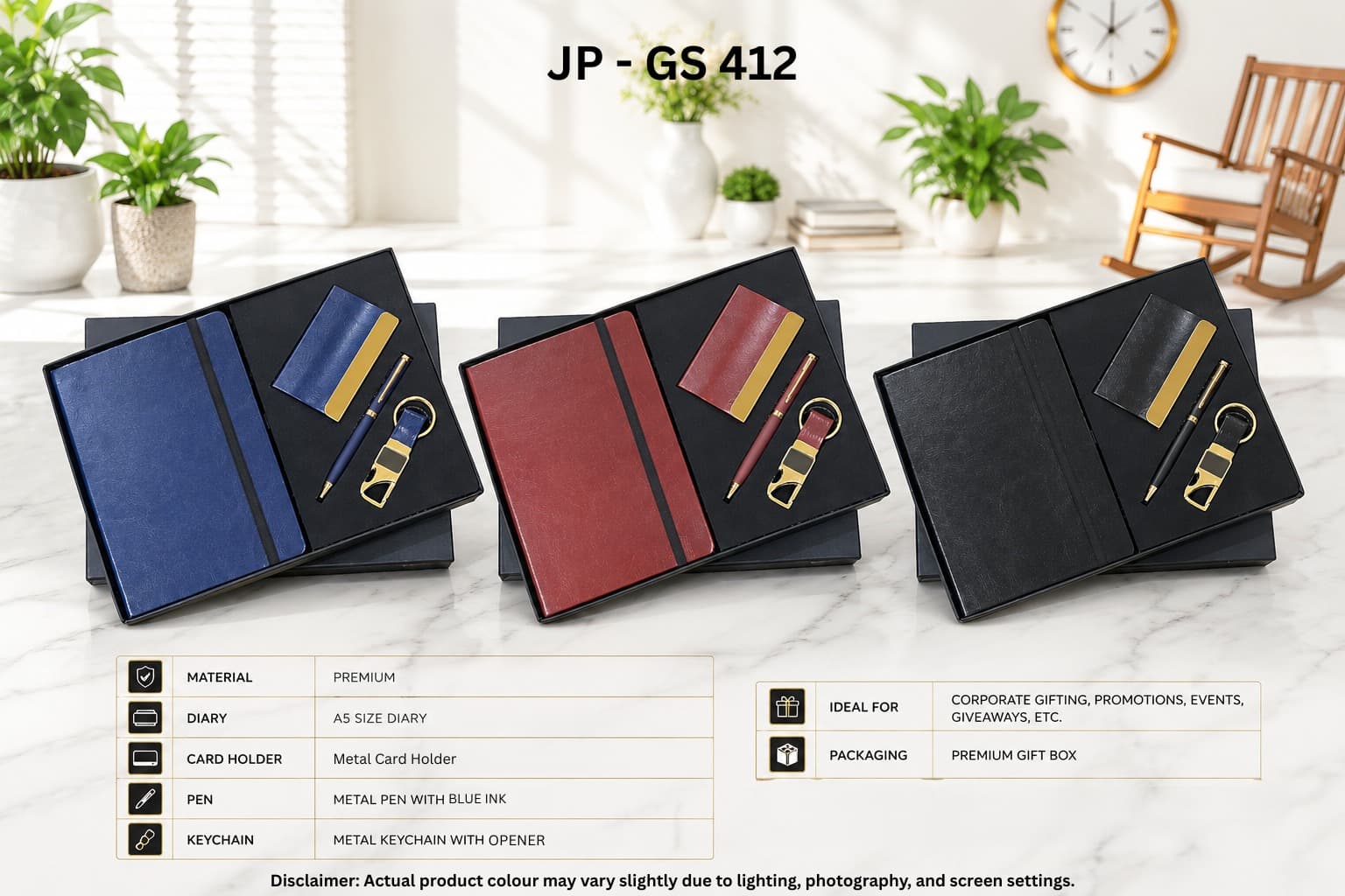 4-in-1 Diary Gift Set GS 412
