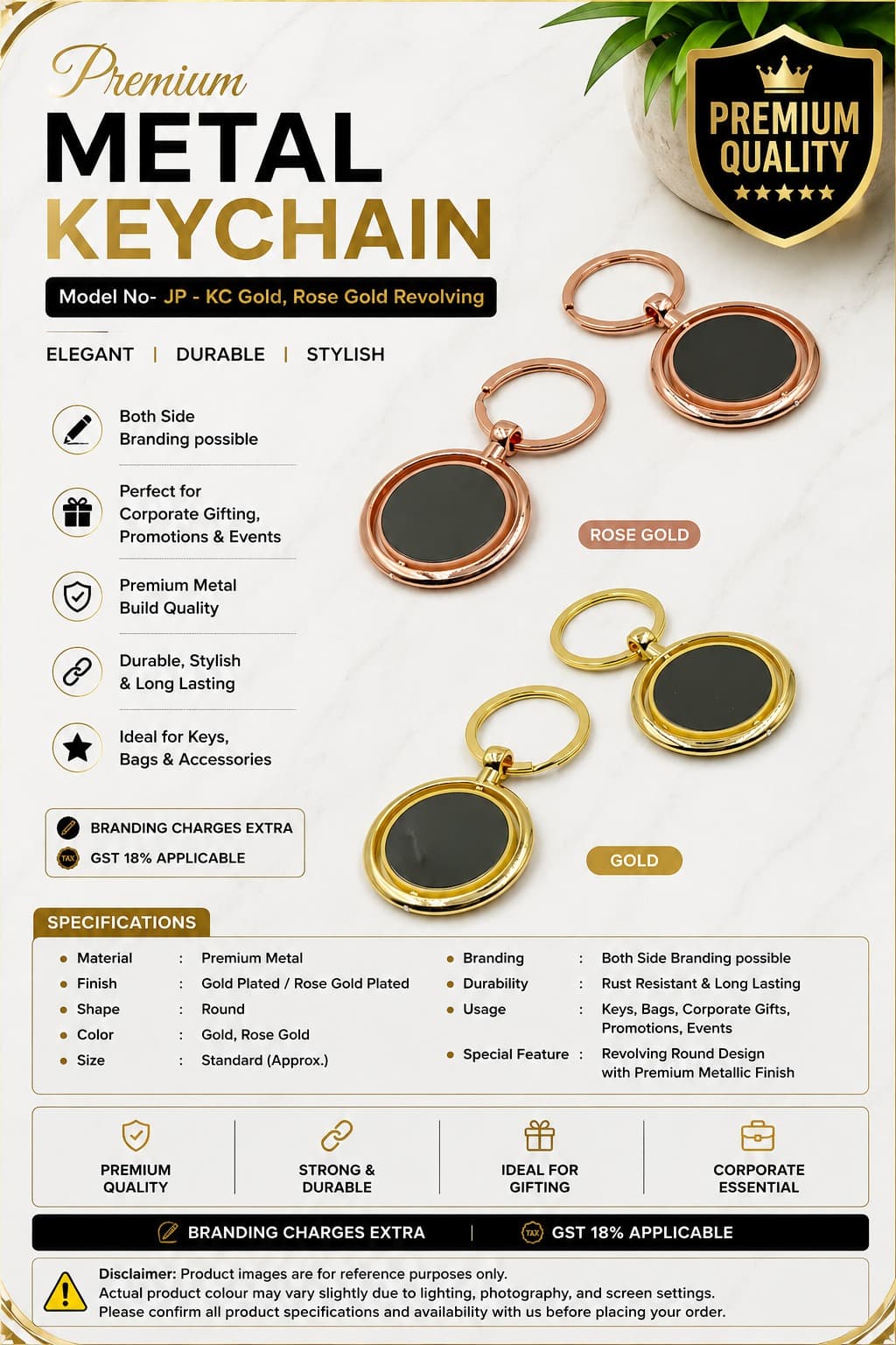 KC Gold, Rose Gold Revolving