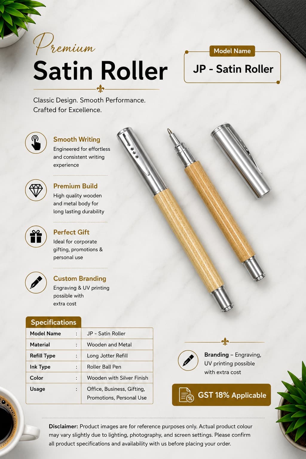 Pen Satin Roller