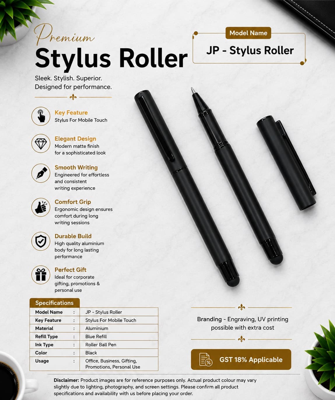 Pen Stylus Roller