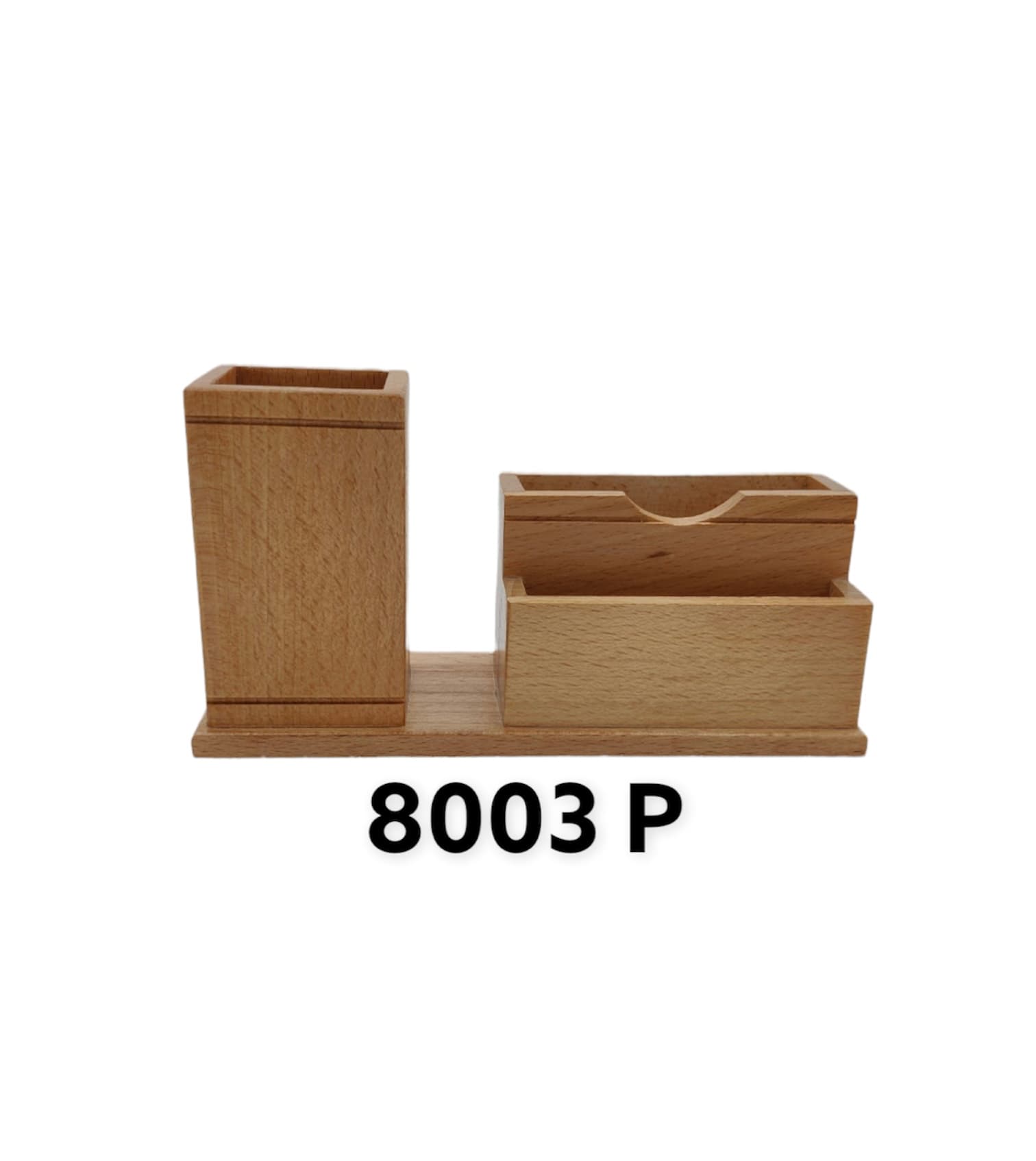 Wooden Pen Stand 8003