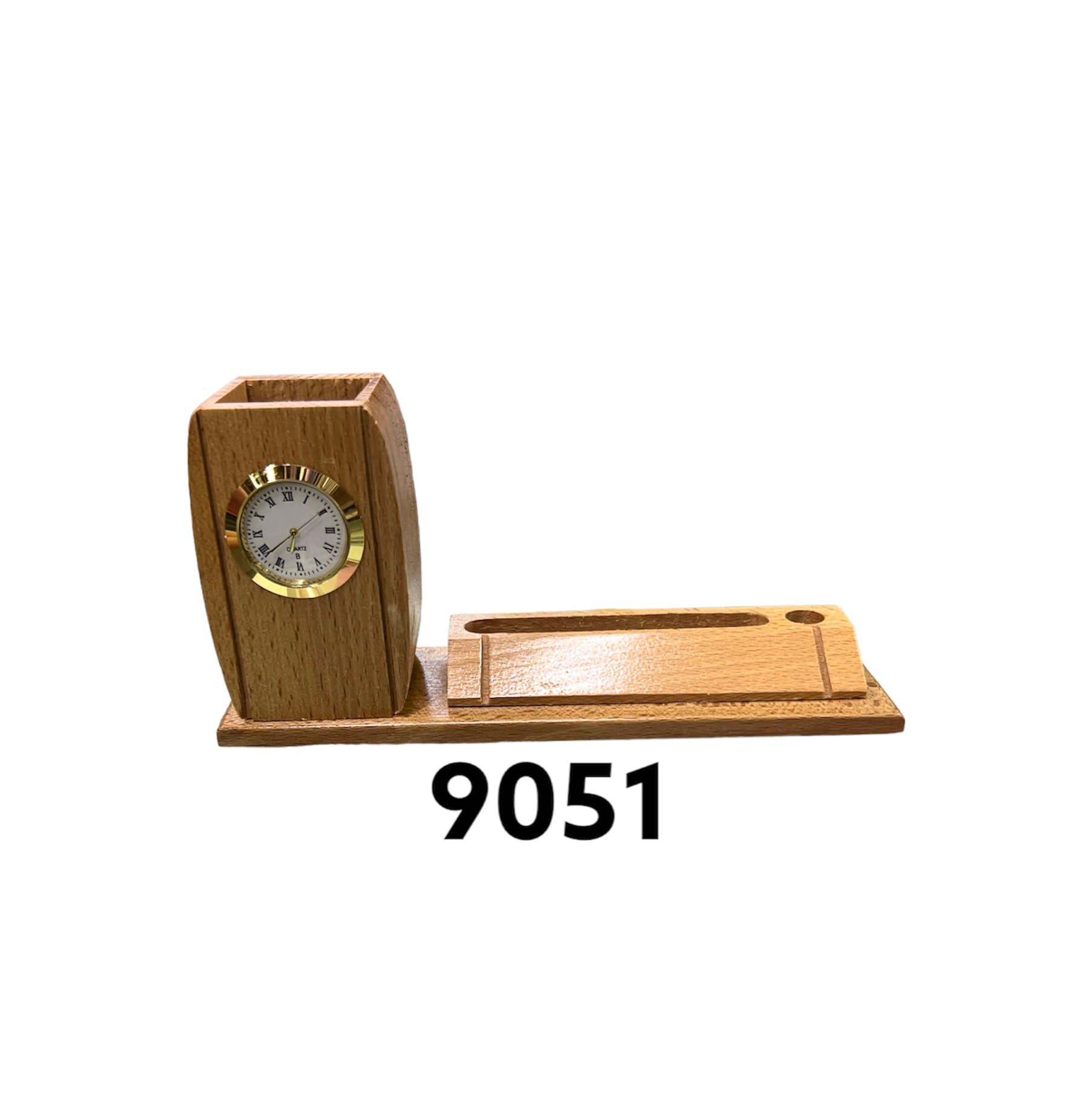 Wooden Pen Stand 9051